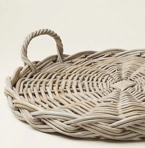 Image of Rattan Oval Tray