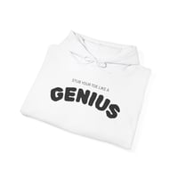 Image 4 of Stub your toe like a GENIUS - Unisex Heavy Blend™ Hooded Sweatshirt