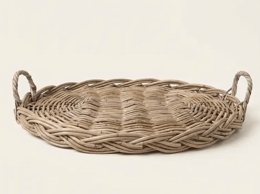 Image of Rattan Round Tray