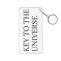 Image 1 of Key to the Universe Keychain Charm