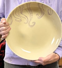 Große Schale Oktopus