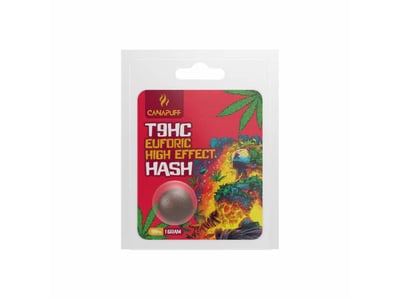 T9HC Hash Euforic Visoki učinak 99% Extra Strong Indica 1g