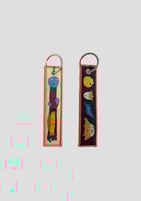 Image of Porte-Clé Tissé 'Ecureuil'