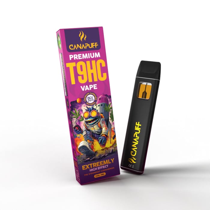 T9HC Vape Extreemly 95% Extra Strong Indica 1ml
