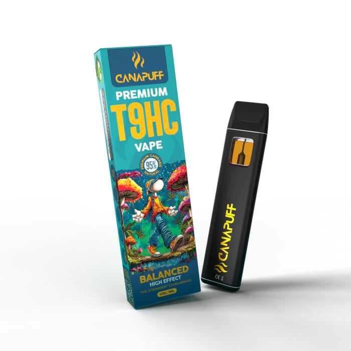 T9HC Vape Balanced 95% Extra Strong Indica 1ml