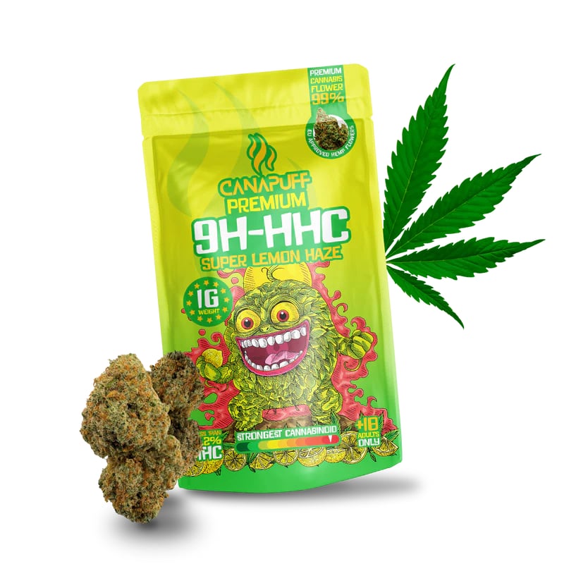 9H-HHC Cvijeće Super limunska izmaglica 99%  Extra Strong Sativa 1g