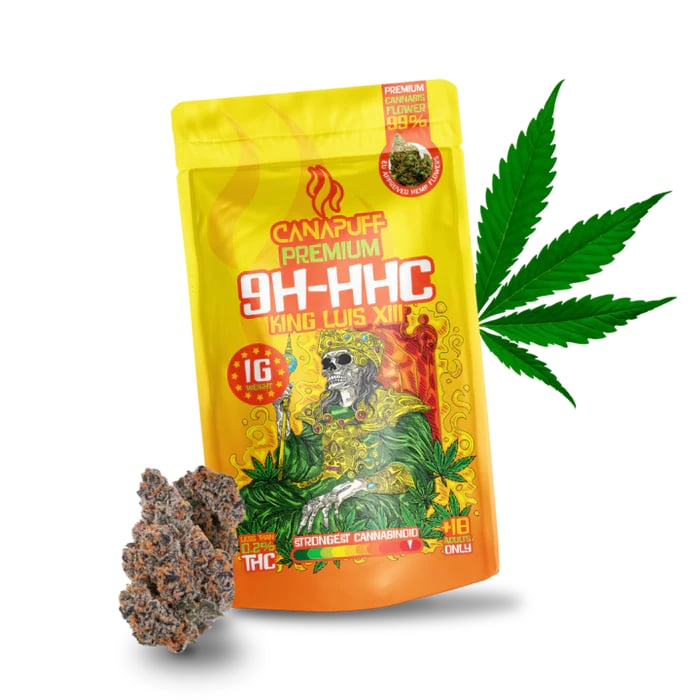 9H-HHC Cvijeće Kralj Luj XIII 99%  Extra Strong Sativa 1g