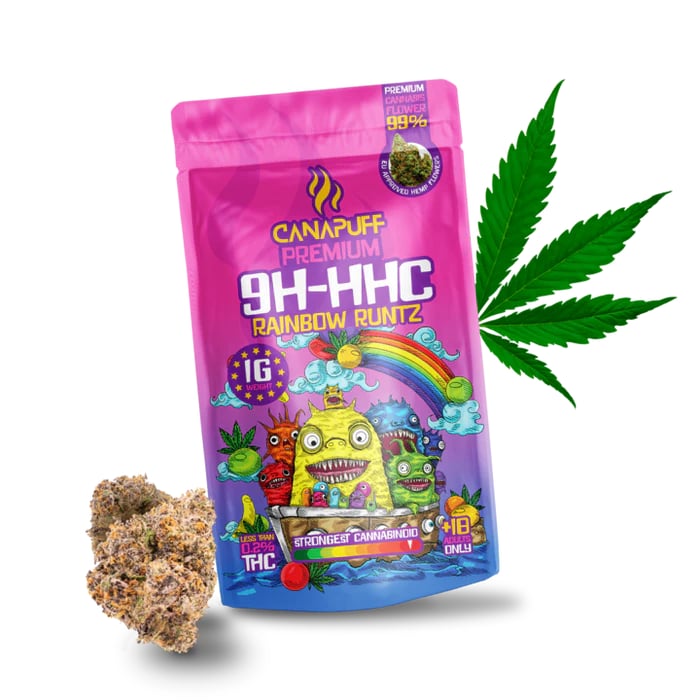 9H-HHC Cvijeće Duga Runtz 99%  Extra Strong Sativa 1g