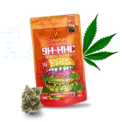 9H-HHC Cvijeće Donny Burger 99%  Extra Strong Sativa 1g
