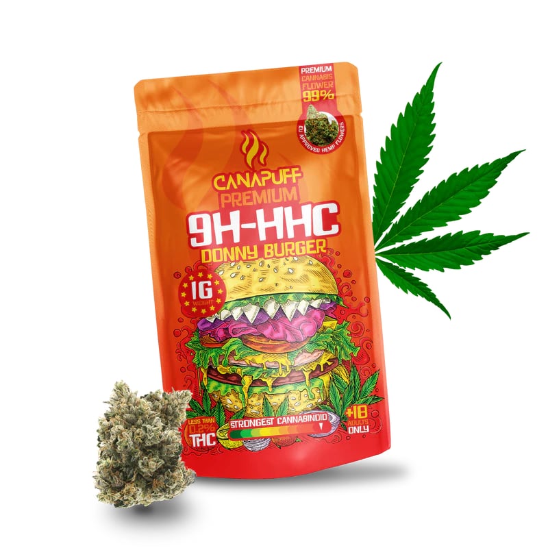 9H-HHC Cvijeće Donny Burger 99%  Extra Strong Sativa 1g