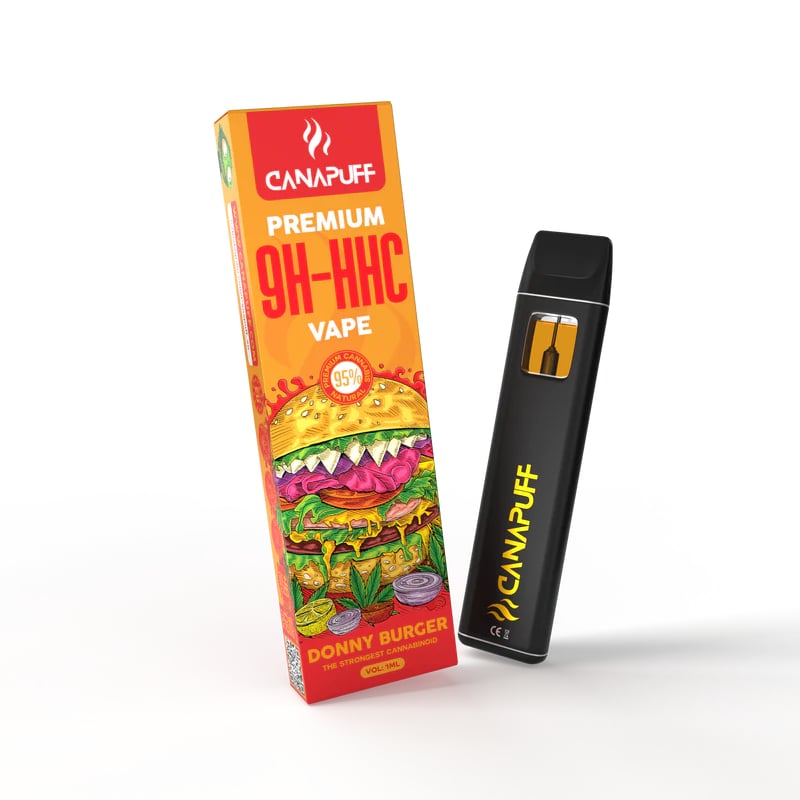 9H-HHC Vape Donny Burger 95% extra strong sativa 1ml