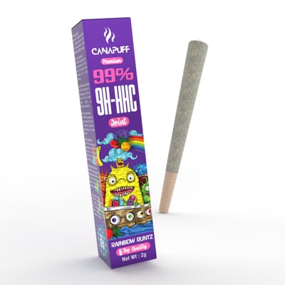 9H-HHC Zglob Rainbow Runtz 99%  Extra Strong Sativa 2g