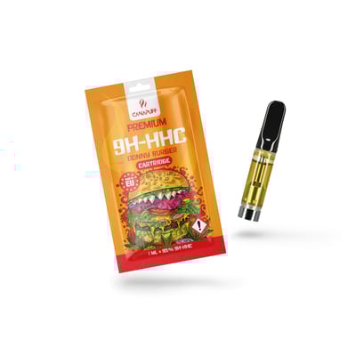 9H-HHC Cartridge Donny Burger 95% Extra Strong sativa 1ml