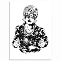 Image 1 of COSMO GIRL - Giclee Print - LAST COPY !!!
