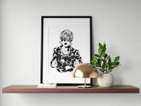 Image 2 of COSMO GIRL - Giclee Print - LAST COPY !!!