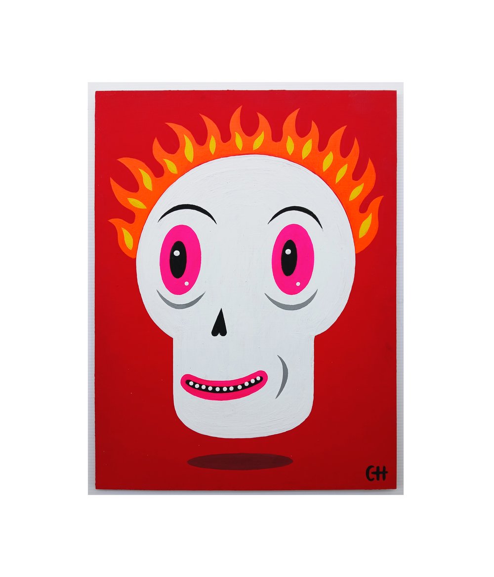 Image of SMILEY FLOATING DEADSYHEAD