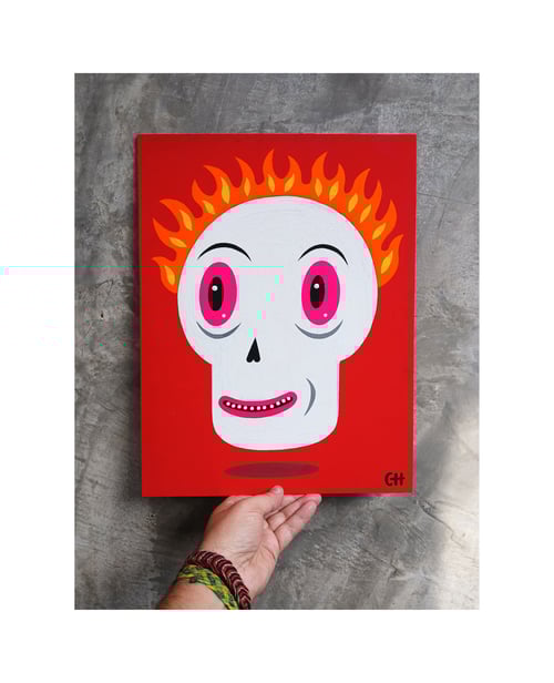 Image of SMILEY FLOATING DEADSYHEAD