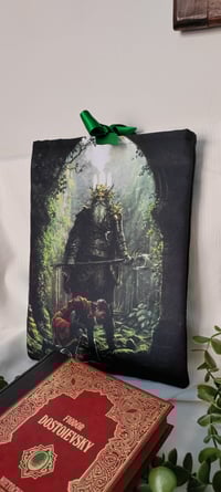 Image 1 of Funda de Libro Caballero Verde