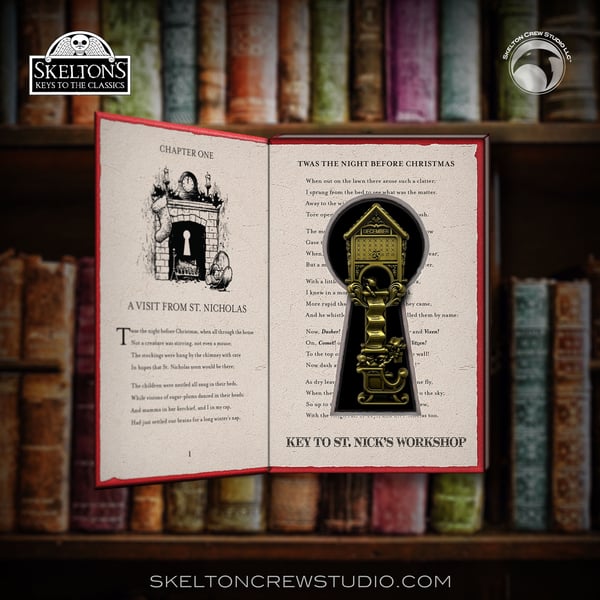 Image of Skelton's Keys to the Classics: Key to St. Nick's Workshop from Twas the Night Before Christmas!