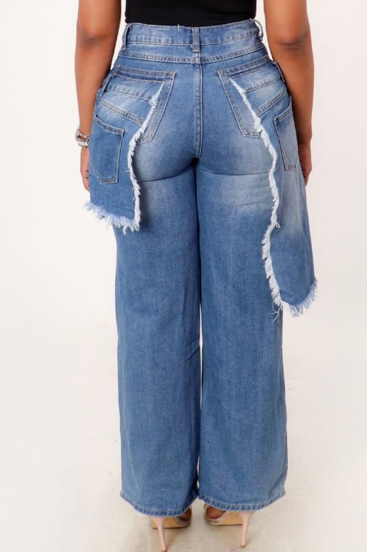 Image of Layered Jeans 