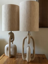 Image 3 of handshaped concrete tablelamps (warm white)