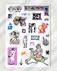 Image 1 of Picnic Soiree Sticker Sheet