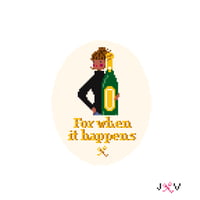 Image 1 of For When It Happens Champagne Bottle Hang