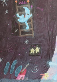 Image of 'Quand La Nuit Tombe' Risographie