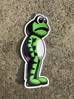 Image of PROTEST FROG STICKER