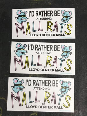 Image of LLOYD CENTER BUMPER STICKER