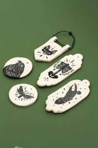 Image 1 of Ceramic Wall Hangers (one-of-a-kind)
