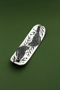 Image 1 of Mini Ceramic Skateboard Art Deck (Different designs)