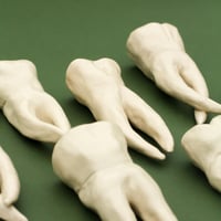 Image 4 of Ceramic Teeth Wall Hangers (Small and Large)