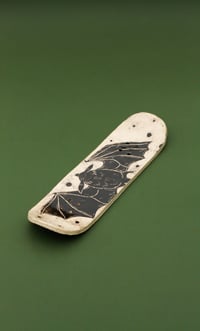 Image 1 of Engobe – Mini Ceramic Skateboard Art Deck (Different designs)