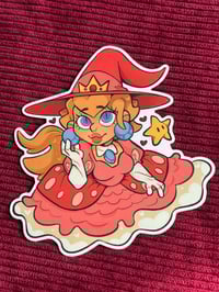 Witch Princess Peach Sticker