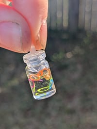 Image 2 of Children's Fidget Mustard Seed Shaker Necklace