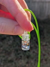 Image 4 of Children's Fidget Mustard Seed Shaker Necklace