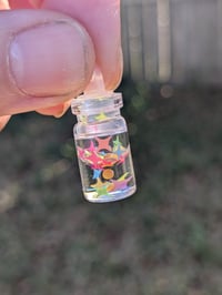Image 4 of Children's Fidget Mustard Seed Shaker Keychain