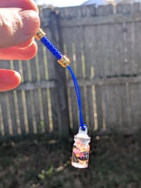 Image 1 of Children's Fidget Mustard Seed Shaker Keychain