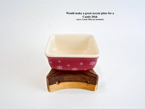 Image of Handmade Walnut and Maple Butterfly Trivet, Bookends, Accent Plate, hot pad, Rustic Wooden Decor