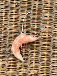 Image 2 of Spun cotton shrimp ornaments 