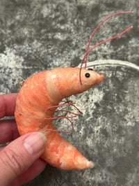 Image 4 of Spun cotton shrimp ornaments 