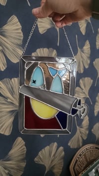 Image 2 of (Cracked) Sardines Suncatcher