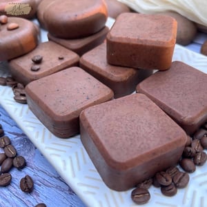 Image of Dark Expesso Coffee Exfoliating Face Bar