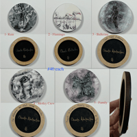 Totems mounted on MDF