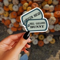 Image 7 of Officially licensed K.M Moronova | Sticker Bundle | Leave Me Behind | Stickers | Bookish