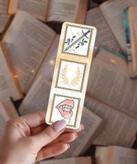 Image 2 of Officially Licensed K.M Moronova | Bookmarks | Leave Me Behind | Cruel Fates | Bookish | Dark Rom...