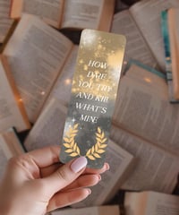 Image 3 of Officially Licensed K.M Moronova | Bookmarks | Leave Me Behind | Cruel Fates | Bookish | Dark Rom...