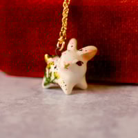 Dandelion Bunny Necklace