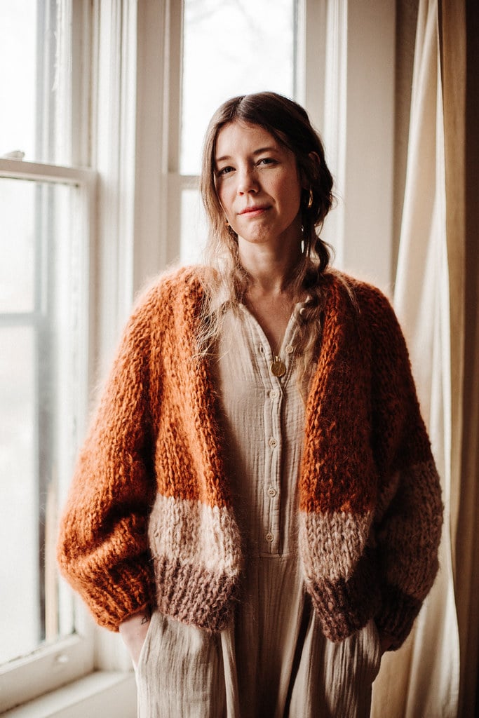 Tofino Cardigan (colourblocked shown - solid colour options